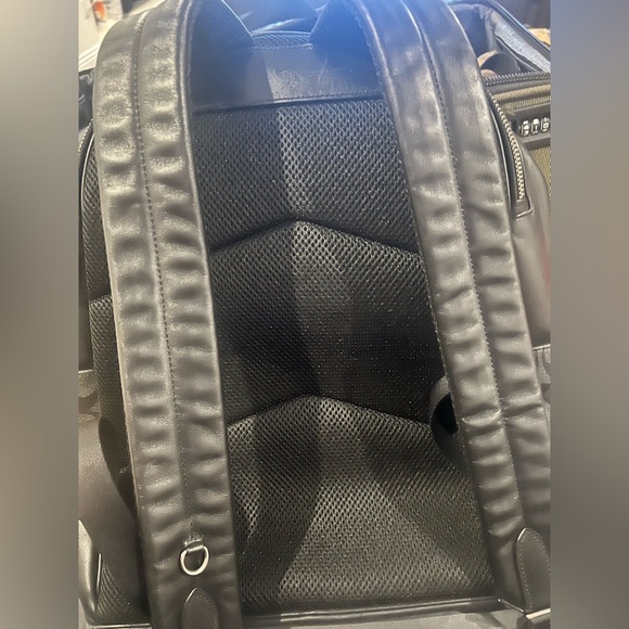 Coach Black Monogram Backpack - Picture 2 of 3